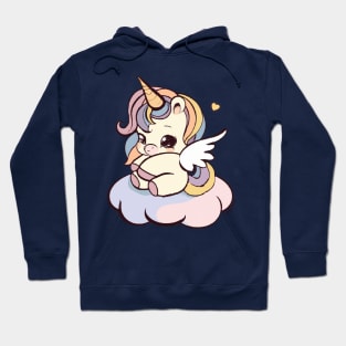 Unicorn on a cloud Hoodie